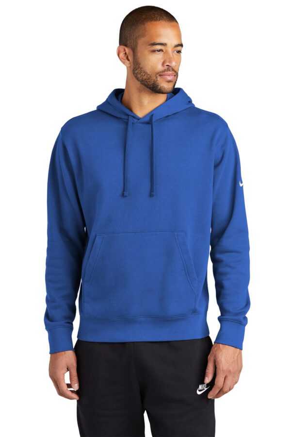 Nike - Club Fleece Sleeve Swoosh Pullover Hoodie - NKDR1499 - Image 5
