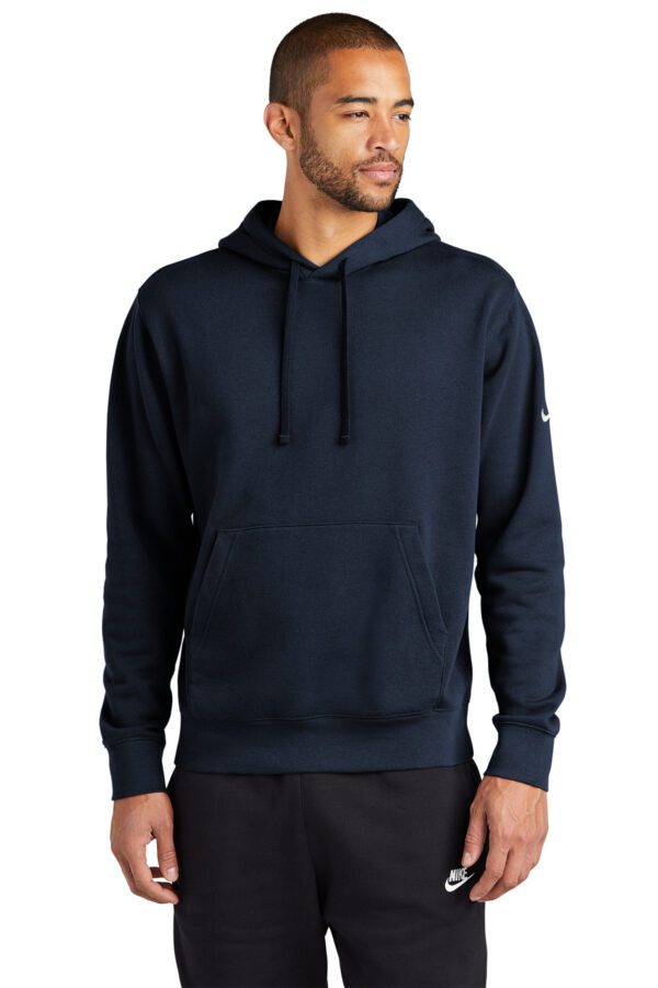 Nike - Club Fleece Sleeve Swoosh Pullover Hoodie - NKDR1499 - Image 7